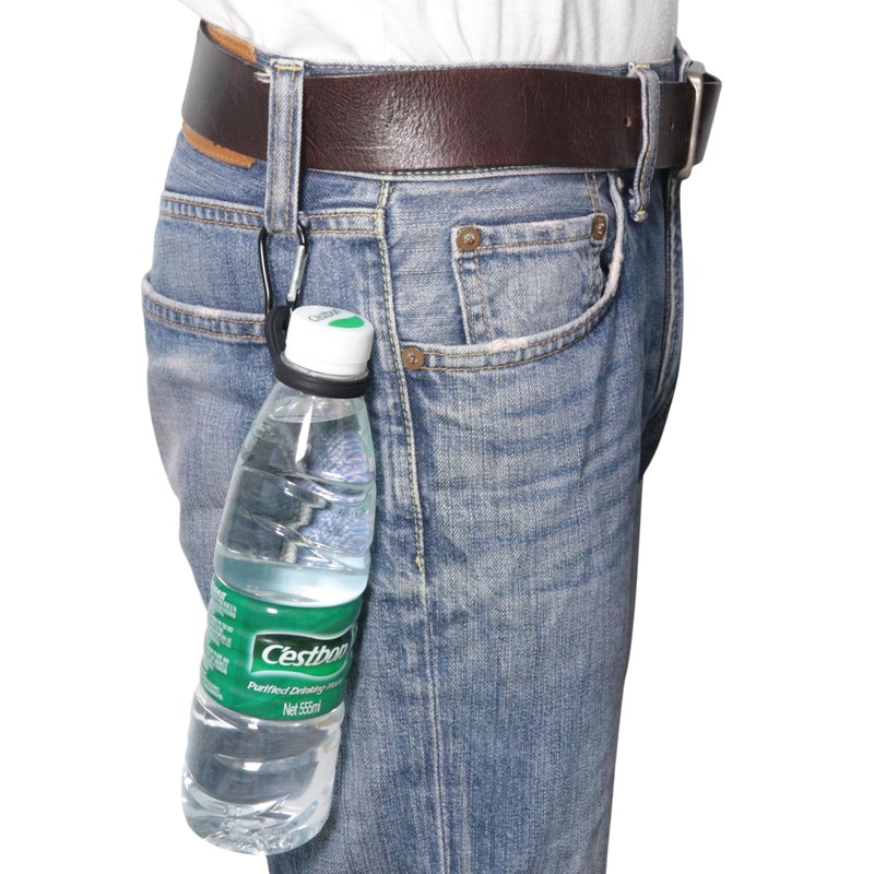 Plastic Bottle Holder, Quick Release, Water Supply, Snap Hook, Clip,
