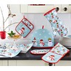Christmas Snowmen Cotton Tea Towel
