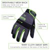 AIGEVTURE Touchscreen Utility Work Gloves for Men and Women -