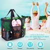 Ritzephyria Extra Large Mesh Beach Bag – Lightweight Mesh Tote