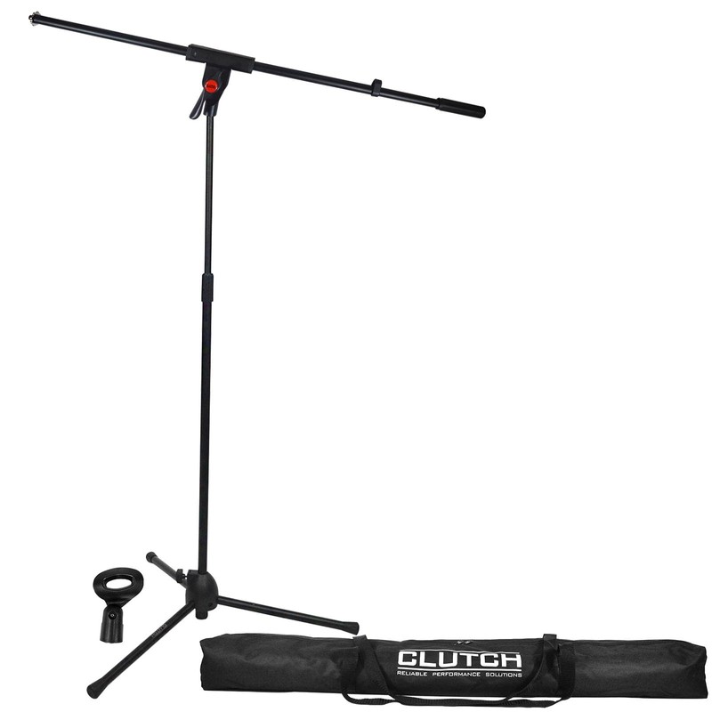 Pro Audio DJ Microphone Boom Stands w Green XLR Cables,