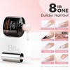 Modelones Builder Gel Set, 2 Pcs 10ml Clear Pink Builder