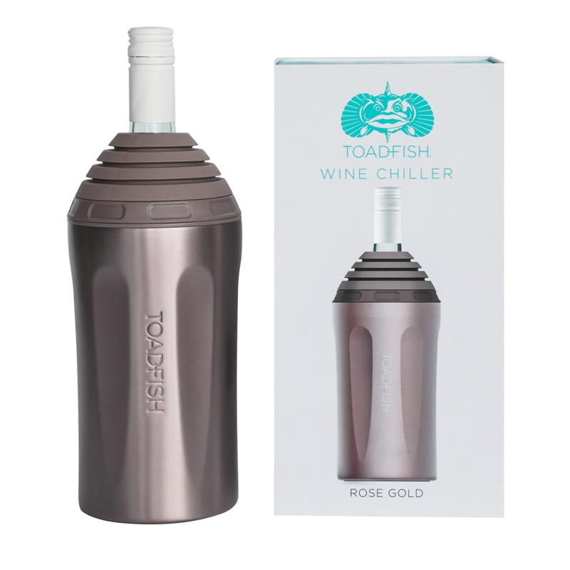 Toadfish Wine Chiller (Rose Gold)