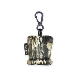 Carson Stuff-It Microfiber Lens Cloth Cleaning System for Eyeglasses, Smartphones, Tablets, Optics Lenses, Cameras and More, 6.25'' x 6.25'' - Mossy Oak Camouflage (SN-40MO)