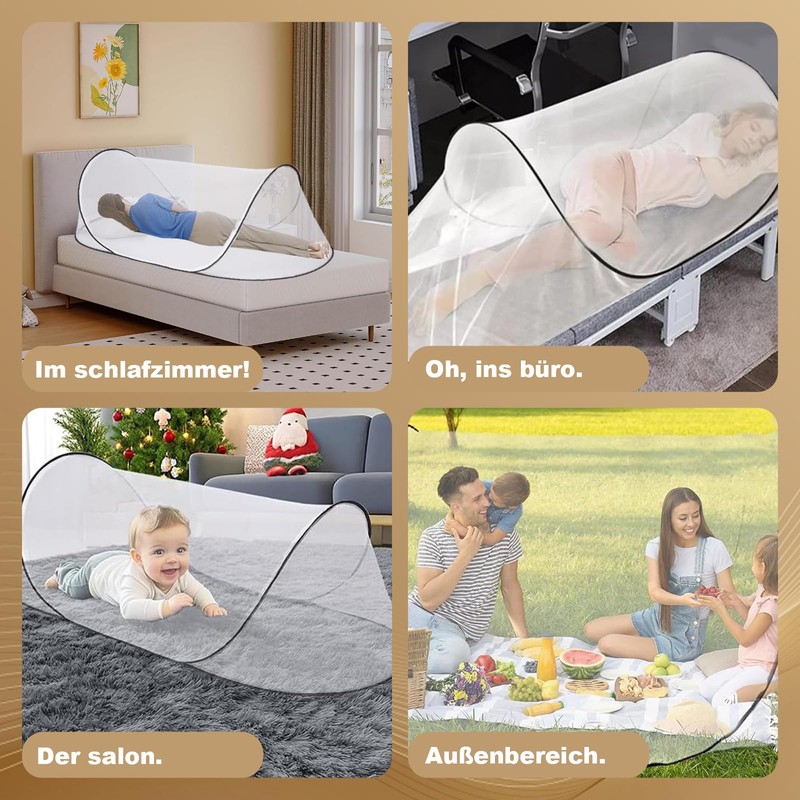 Mosquito Net Travel, 200 x 80 x 56 cm Mosquito