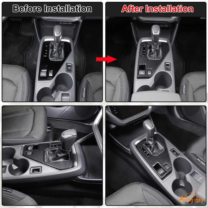 Aunginsy Car Central Control Gear Shift Panel Trim Cover Compatible