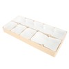Watch Parts Storage Box Stackable 5 Compartments Acrylic Rubber Watch