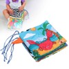 Infant Crib Cloth Book Cute Animal Learning Rattle Distorting Mirror