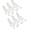 ToBeInStyle Women's Pack of 6 Clear Invisible Bra Straps -