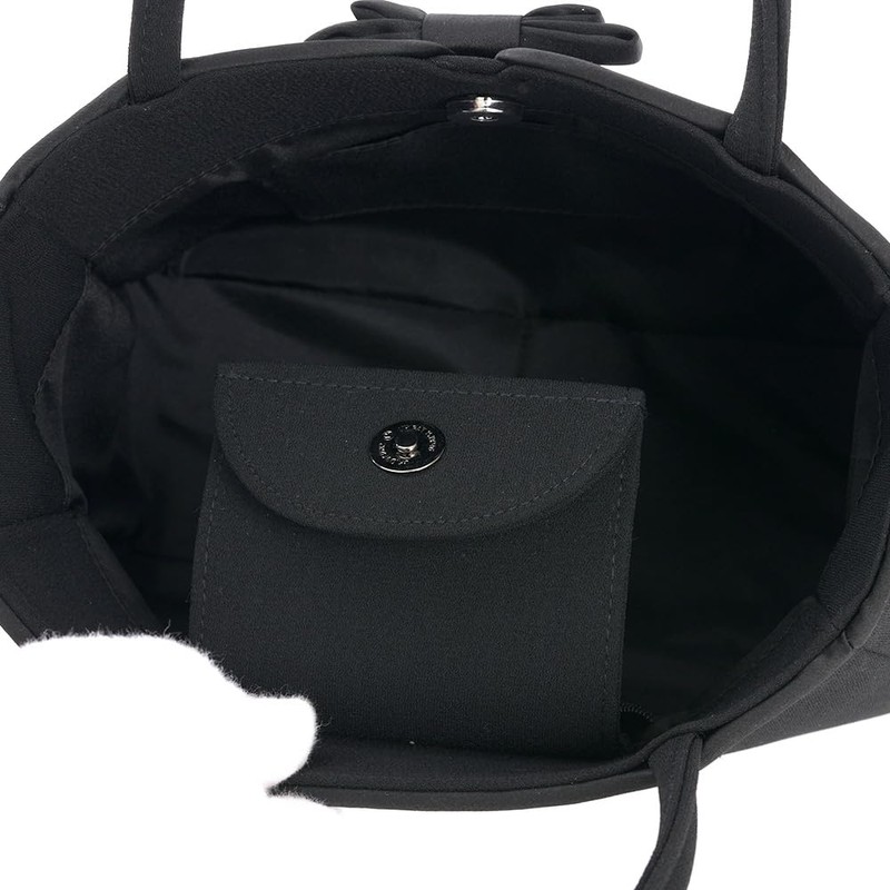 Paris Partner HK-1802 Black Formal Bag, Drawstring Cloth, Sub Bag,