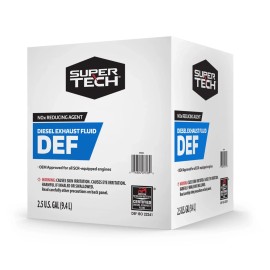 Unbranded Super Tech DEF Diesel Exhaust Fluid, mad in the USA 9.46 L 2.5 Gallon, 1 Pack NE
