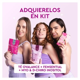 Vitatú | Myo Inositol & D-Chiro Inositol mezcla ideal 40:1 con Folato + Vitamina D3 + Zinc, Suplemento Alimenticio en polvo para Mujeres (225 g c/u), 