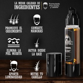 Gel De Crecimiento Para Barba, Bigote O Cabello Mamba Shave