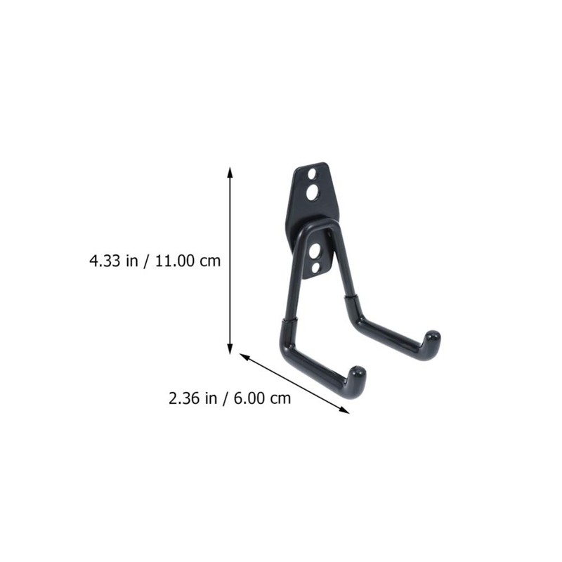 Operitacx 4pcs Bike Hooks for Garage, Heavy Duty Wall Mounted