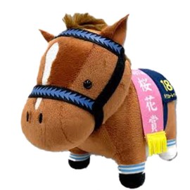 Daiwa Scarlet Thoroughbread Collection Plush Toy 3 (Approx. 5.9 x 7.5 inches (15 x 19 cm) Size