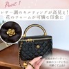 HARJIO Vanity Bag, Shoulder Quilted Bag, Women's, Mini Shoulder Bag,