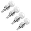 4Pcs Banjo Geared Machine Tuner Pearled Pegs Musical Instrument Accessories