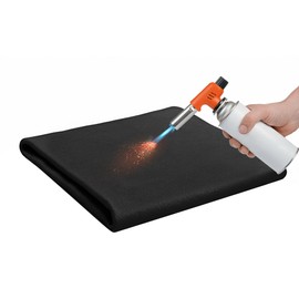 Carbon Felt Welding Blanket, Protective Blanket 1m x 1m Flame Retardant Welding Blankets Up to 1800°F Flame Retardant for Grill Stove Pit Soldering Welders (40x40 inch)