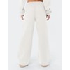 HeSaYep Women's Fleece Lined Sweatpants Wide Leg Baggy High Waisted