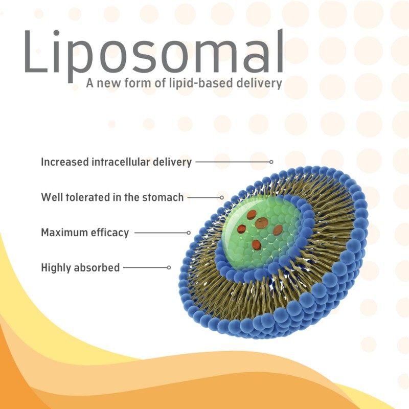 Quest - Liposomal Vitamin C 60x 500mg Vegan Capsules. High