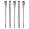 sourcing map 5pcs Nut Driver Drill Bit 5.5mm Metric Impact