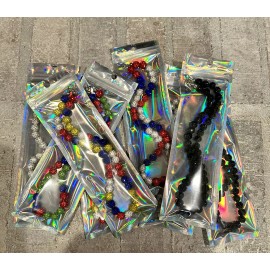 Handmade (YOUTH SIZE) Rhinestone Beaded Baseball Necklace Ronald Acuna MVP ACUNA