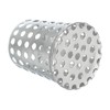 PATIKIL Gutter Guard Filter 2"-1.6", PVC Termination Cap Mesh Screen