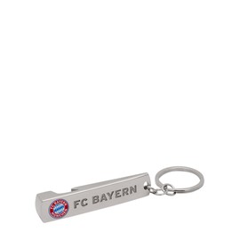 FC Bayern München Key Ring Bottle Opener, Silver, silver