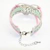 HCChanshi Tennis Bracelets - Infinity Love Charm Tennis Jewelry Gifts
