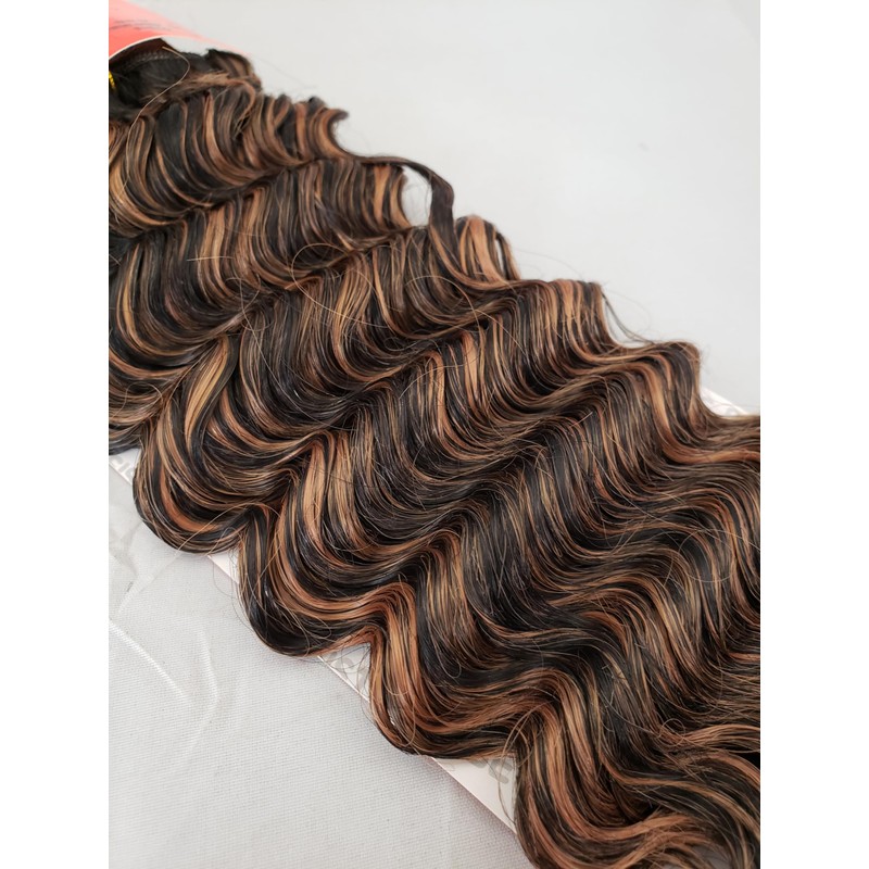 Sisters Best Platinum Collection New Deep Wave Human Synthetic Hair