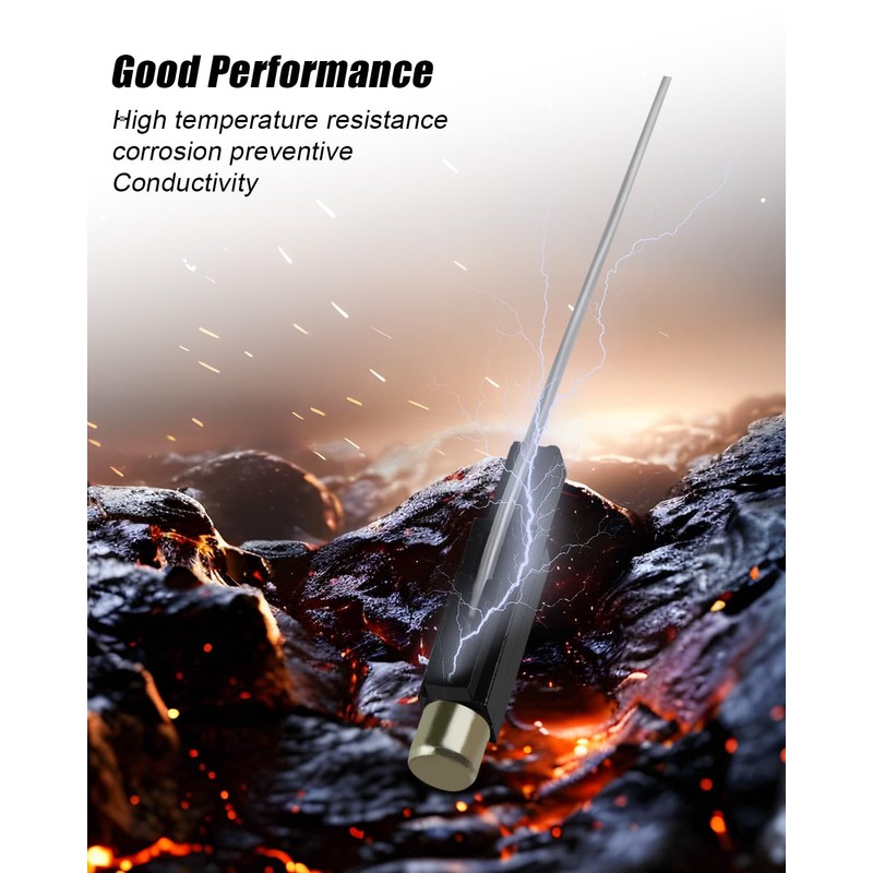 5PCS Electronic Igniter Replace GMP-499-1,3.0X 0.55x 0.8cm Piezoelectric Fire Wire