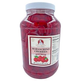 Chef's Quality: Maraschino Cherries No Stem 1 Gallon