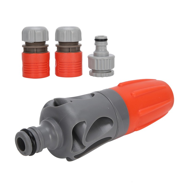 Garden Water Hose Nozzle Sprayer Connector Kit Household Car Washing