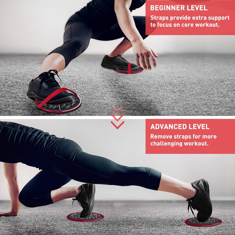 Amonax Sliders for Working Out, core Sliders for ab Workouts,