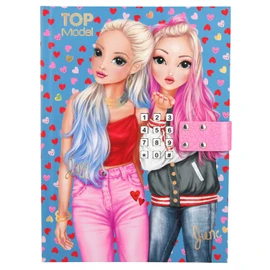 Depesche TOPModel 11125 Diary with Code and Sound, Blue, Approx. 20.5 x 15 x 3 cm