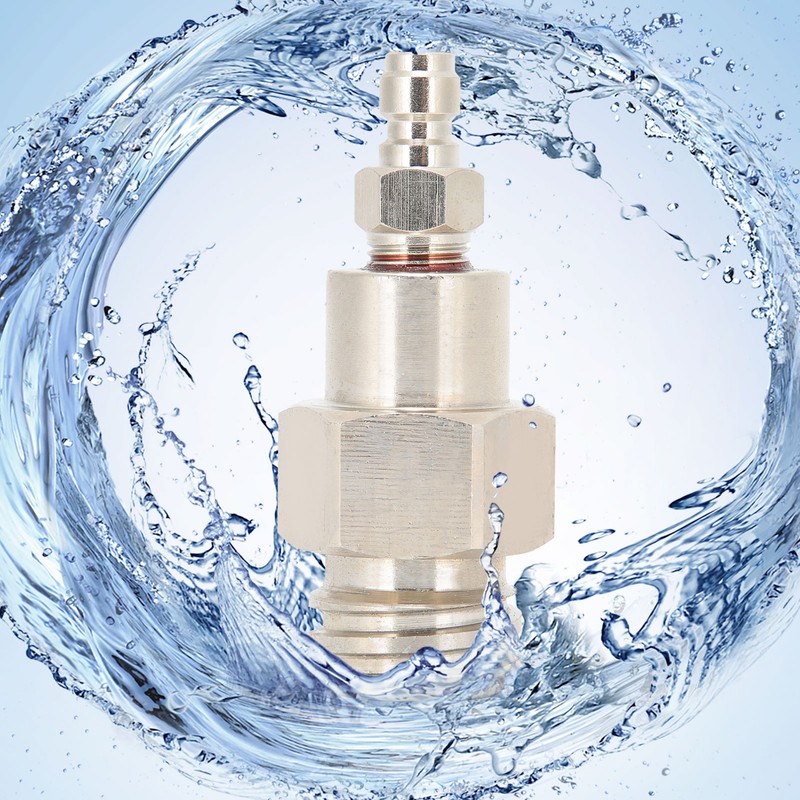 8mm CO2 Tank Adapter Male Thread TR21-4 Quick Disconnect Connector