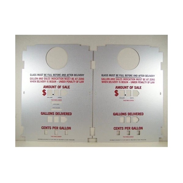 Tokheim Pair of Tokheim 36B Pump Faces (PF119)