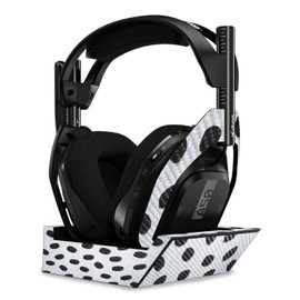 MightySkins Carbon Fiber Skin Compatible with Astro A50 Wireless Headphones + Base Station (Gen 4) - Hockey | Protective, Durable Textured Carbon Fiber Finish | Easy to Apply | Made in The USA