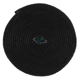 PARACORD PLANET Cuerda de polialgodón trenzada sólida – Tamaños de 1/2, 3/8, 1/4, 3/16 y 1/8 pulgadas – Cordón de banda