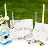 Wedding Guest Book for Guests to Sign, Elegant Wedding Guestbook