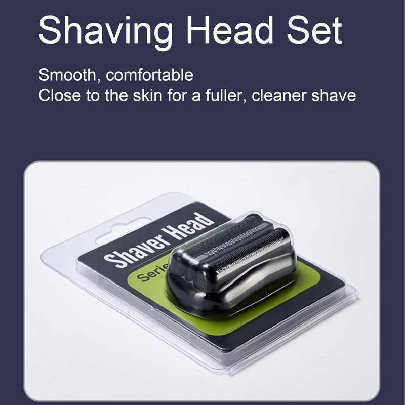 Replacement Shaving Heads, Compatible with All Braun Series 3 Shavers,