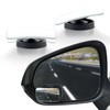 LivTee Blind Spot Car Mirror, Rectangular HD Glass Frameless Convex