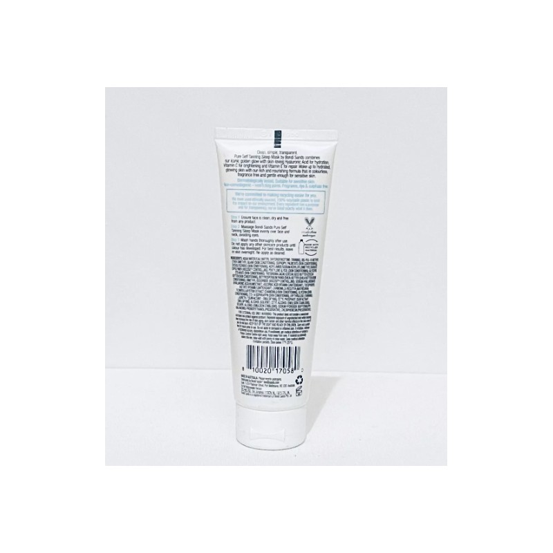 Bondi Sands Pure Self Tanning Sleep Face All Skin Tones