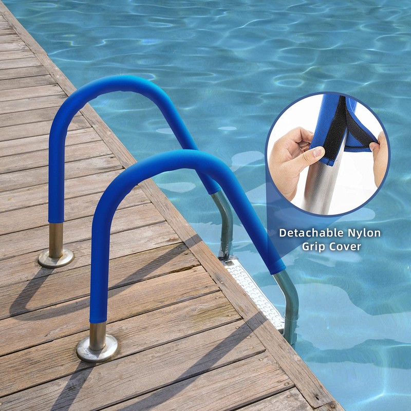 Tanzfrosch Pool Handrail Cover 4 Feet Slip Resistant Rail Grip