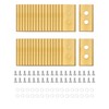 36Pcs Lawnmower Replacement Blades Fits for Mammotion Luba and Yuka