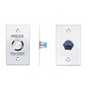 Push to Exit Button，12V DC Push to Exit Switch with