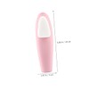 TOVINANNA Manual Facial Cleansing Brush Soft Bristles Double-sided Face Scrub