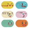 Mienocol 60pcs Cartoon Poke-Ball Party Paper Plates,7 inch Cartoon Elf