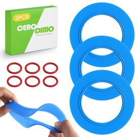 CeroDimo 3 Pack Toilet Flush Valve Seal Kit, Fits 7301111-0070A Replacement for American Standard & Eljer Champion 4 Toilets, Compatible with Flush Valve Seal, with O Rings, Easy Installation