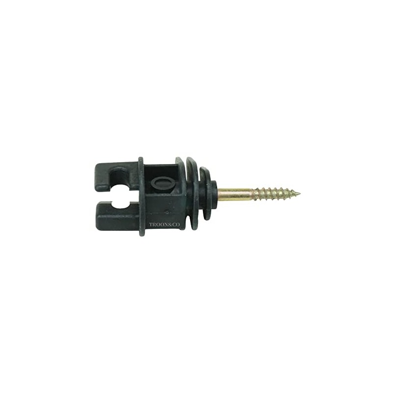 20 x Screw In Heavy Duty Electric Fencing Insulators
